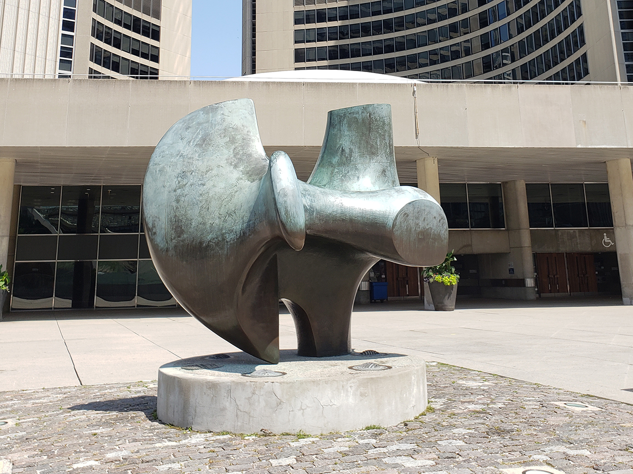 Down by the Henry Moore